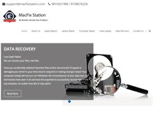 Tablet Screenshot of macfixstation.com